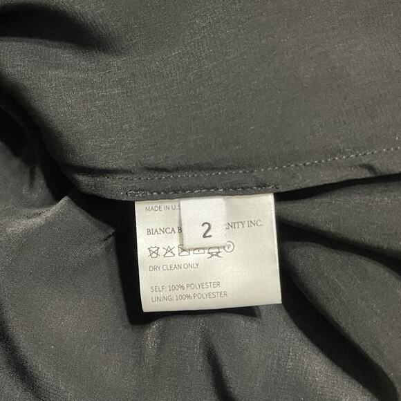 Bianca Balti The Sycamore Mini Maternity Dress Size 2 Black Teal Floral Boho NWT - Picture 13 of 16